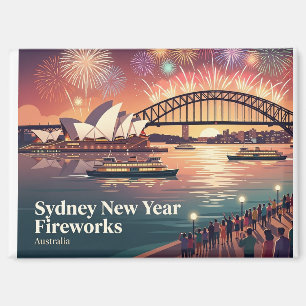 Sydney-Hafen Australien Magnet