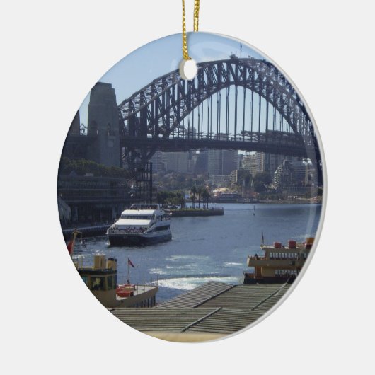 Sydney-Hafen-Brücke Keramikornament (Links)