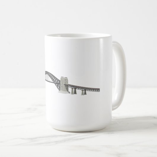 Sydney-Hafen-Brücke: Modell 3D: Kaffeetasse (VorderseiteRechts)