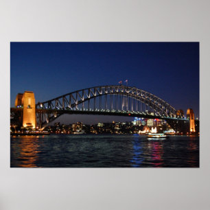 Sydney-Hafen-Brücke Poster