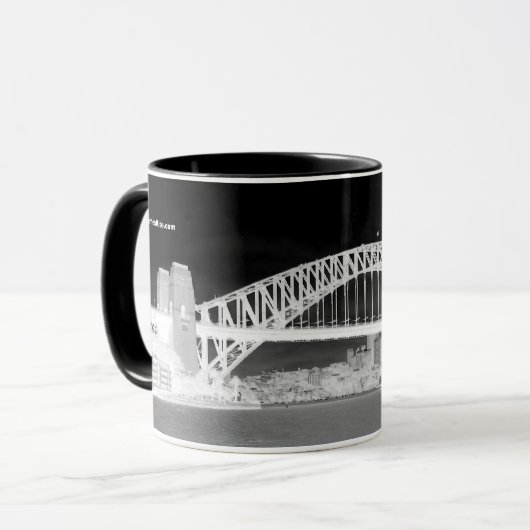 Sydney-Hafen-Brücke Tasse (Vorderseite Links)