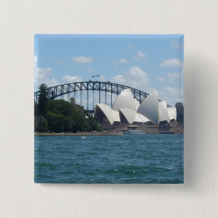 Sydney-Hafen Button