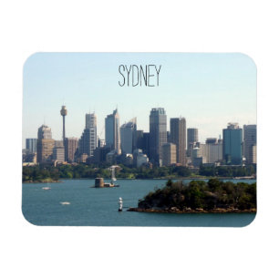 Sydney-Hafen-Skyline Magnet