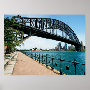 Sydney-Hafenbrücke Poster