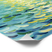 Sydney Harbor Bridge bathed in sunlight Poster (Ecke)