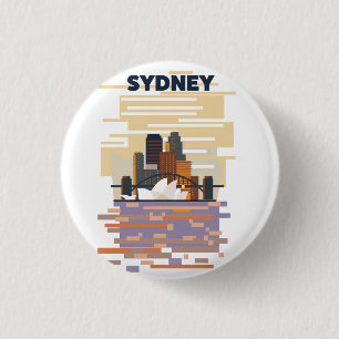 Sydney Harbor Button