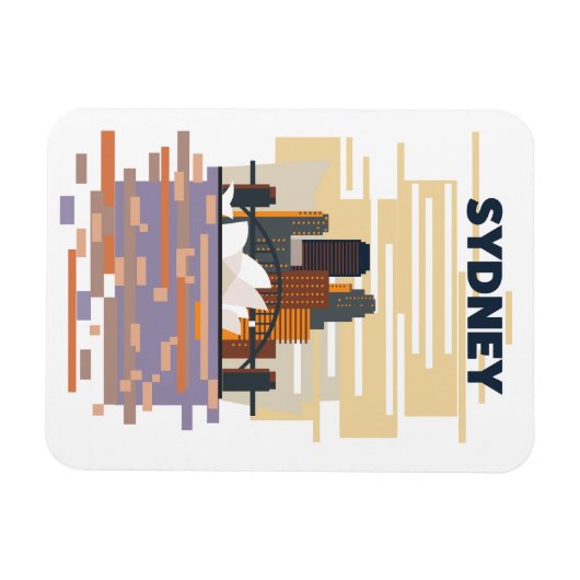 Sydney Harbor Magnet (Horizontal)