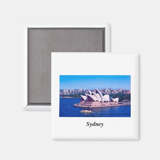 Sydney Harbor Magnet (Vorderseite/Rückseite)