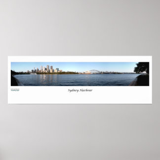 Sydney Harbor Panorama Poster