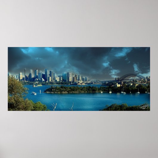 Sydney Harbor Poster (Vorne)