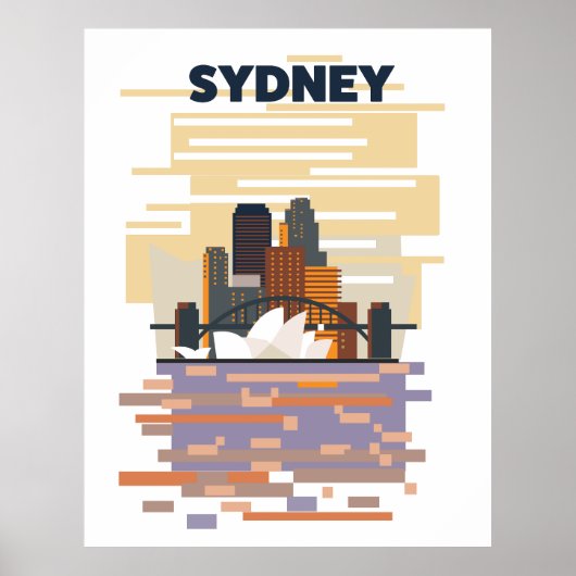 Sydney Harbor Poster (Vorne)