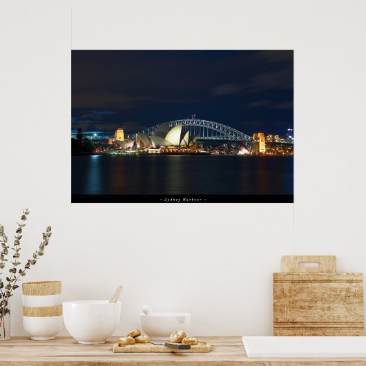 Sydney Harbor Poster (Küche)