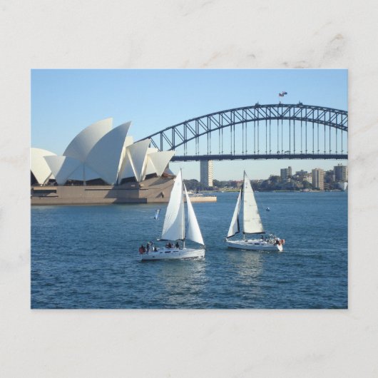 Sydney Harbor Postkarte (Vorderseite)
