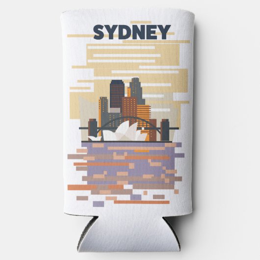 Sydney Harbor Selters Dosenkühler (Vorderseite)