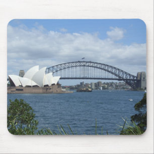 Sydney Harbor Skyline Mousepad