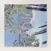 Sydney Harbor Vintag Skyline Puzzle (Horizontal)