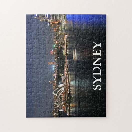 Sydney Harbour am Circular Quay Puzzle (Vertikal)
