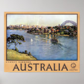 Sydney Harbour Australia Poster (Vorne)