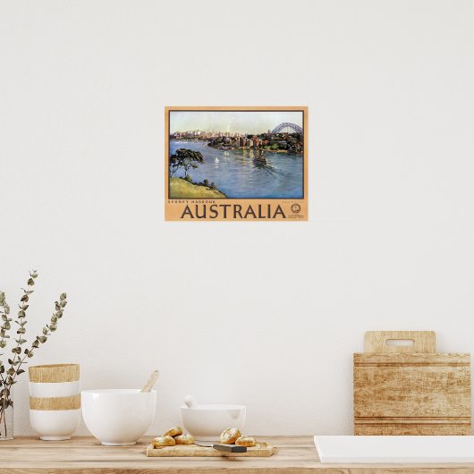 Sydney Harbour Australia Poster (Küche)