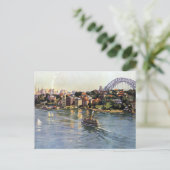 Sydney Harbour Australia Postkarte (Stehend Vorderseite)