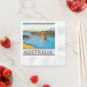 Sydney Harbour Australia Serviette (Beispiel)