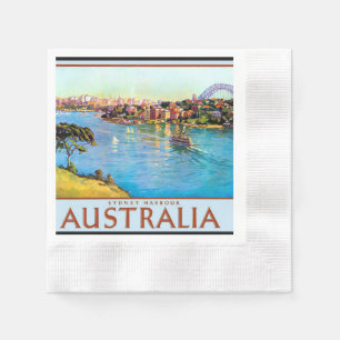 Sydney Harbour Australia Serviette