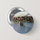 Sydney Harbour, Australien Button (Vorne & Hinten)