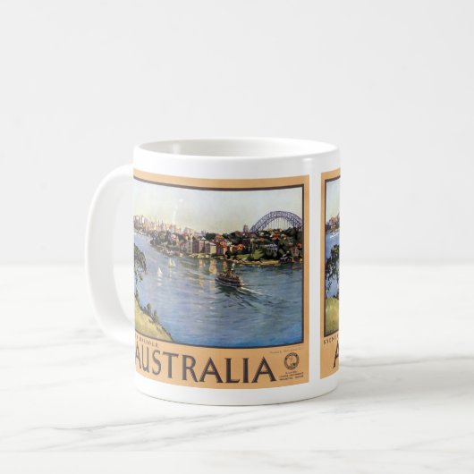 Sydney Harbour, Australien Kaffeetasse (Vorderseite Links)