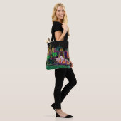 Sydney Harbour Black Sky by Sequin Dreams Studio Tasche (Am Model)