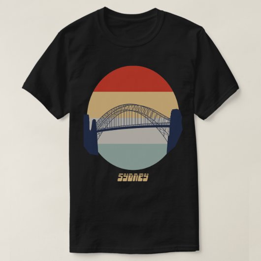Sydney Harbour Bridge 2 T-Shirt (Design vorne)