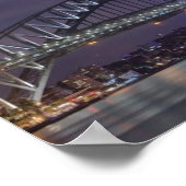 Sydney Harbour Bridge Austrailia Poster (Ecke)