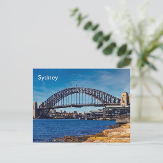 Sydney Harbour Bridge Australia Postcard Postkarte (Stehend Vorderseite)