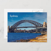 Sydney Harbour Bridge Australia Postcard Postkarte (Vorne/Hinten)