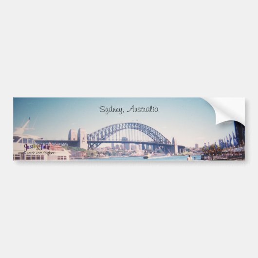 Sydney Harbour Bridge, Australien Autoaufkleber (Vorne)