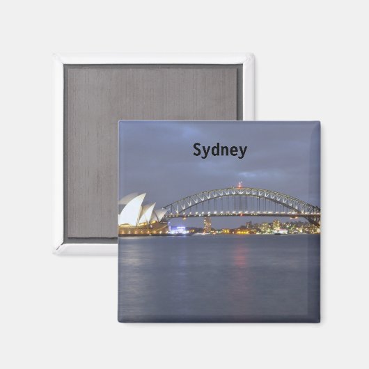 Sydney Harbour Bridge Australien Magnet (Vorderseite/Rückseite)