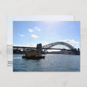 Sydney Harbour Bridge Australien Postcard Postkarte (Vorne/Hinten)
