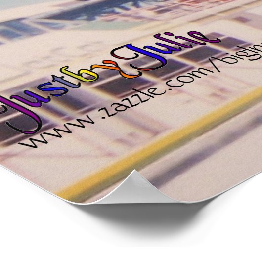 Sydney Harbour Bridge, Australien Poster (Ecke)