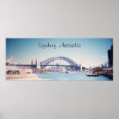 Sydney Harbour Bridge, Australien Poster (Vorne)