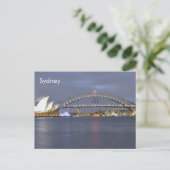 Sydney Harbour Bridge Australien Postkarte (Stehend Vorderseite)
