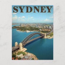 Sydney Harbour Bridge Australien Postkarte