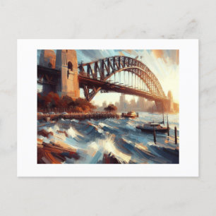 Sydney Harbour Bridge Australien Postkarte
