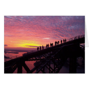 Sydney Harbour Bridge bei Sunset
