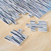 Sydney Harbour Bridge blauer Himmel mit Jachten Puzzle (Seite)