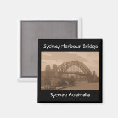 Sydney Harbour Bridge Magnet (Vorderseite/Rückseite)
