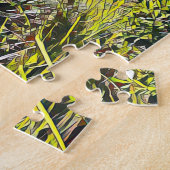 Sydney Harbour Bridge mit einheimischen Pflanze Puzzle (Seite)