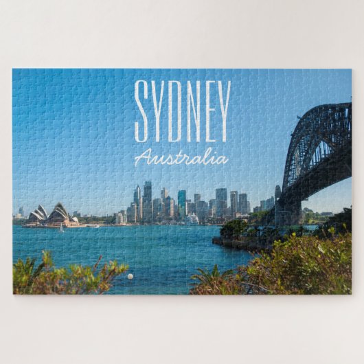 Sydney Harbour Bridge & Opera House, 1014 Stück Puzzle (Horizontal)