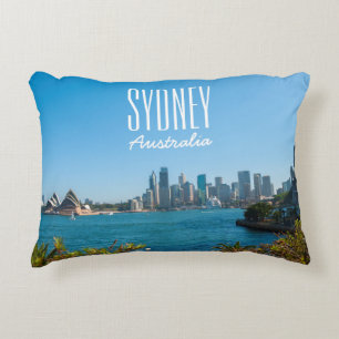 Sydney Harbour Bridge & Opera House Skyline Dekokissen