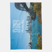 Sydney Harbour Bridge & Opera House Skyline Geschirrtuch (Vertikal)