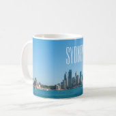 Sydney Harbour Bridge & Opera House Skyline Kaffeetasse (Vorderseite Links)