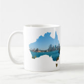 Sydney Harbour Bridge & Opernhaus Skyline Custom Kaffeetasse (Links)
